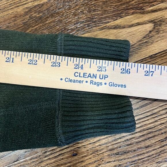 Marmot Backroad Fleece Jacket Mens L Army Green Elbow Shoulder Patches Full Zip - Picture 5 of 10